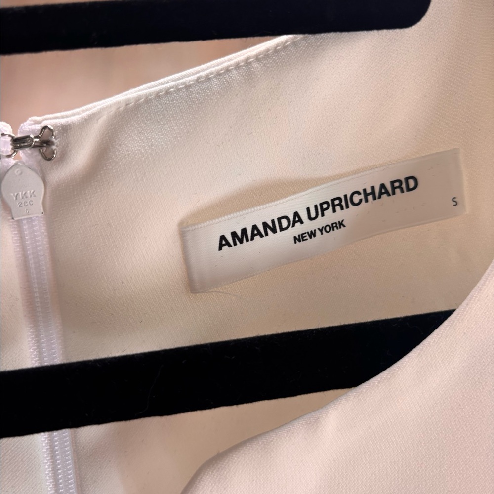 Amanda Uprichard White puzzle Mini Dress S - Picture 3 of 11